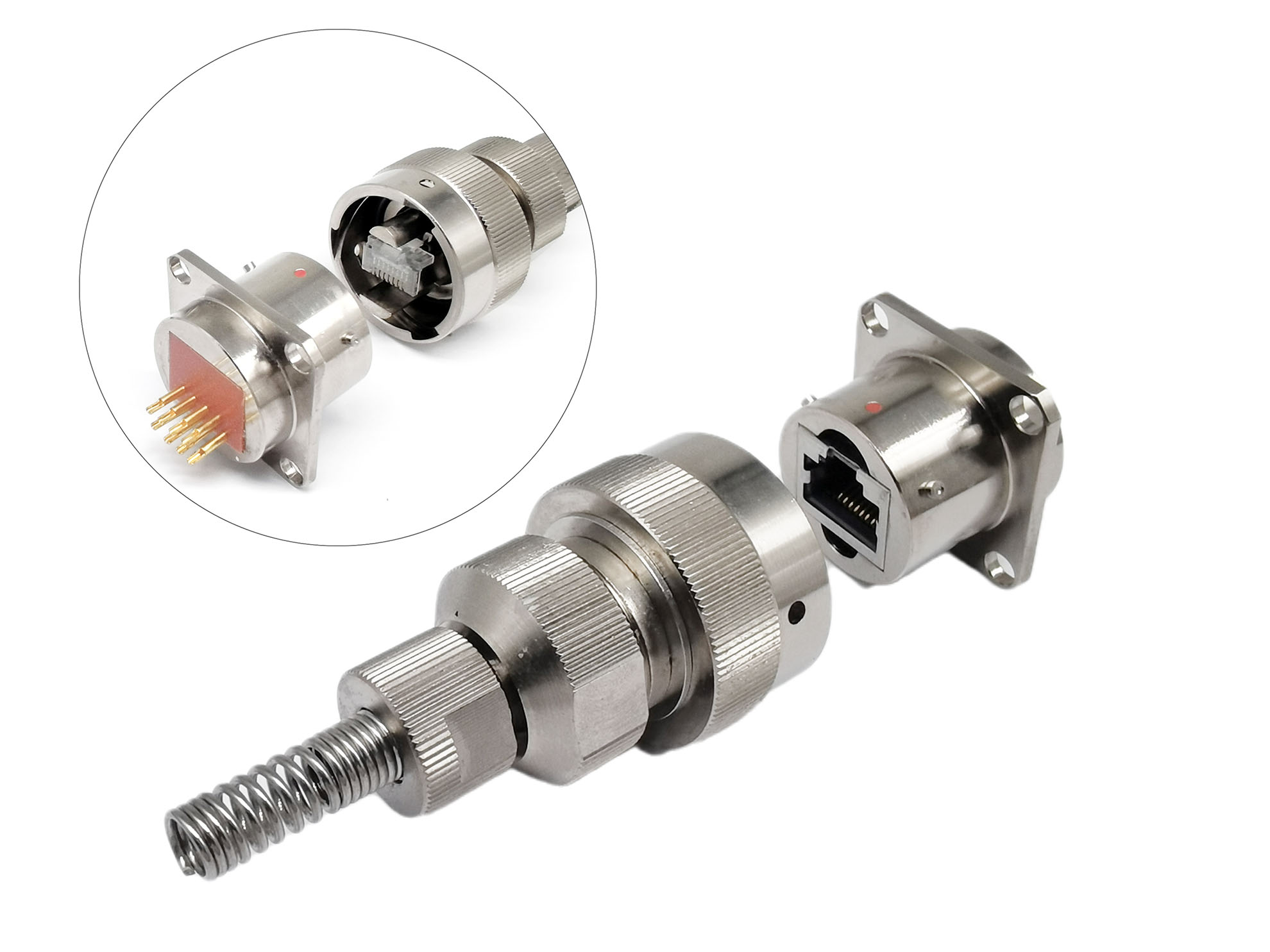 YW系列耐環境高速網絡圓形航空插頭